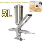 5L Jam & Cream Chocolate Manual Filling Machine Commercial Filler 304 Stainless