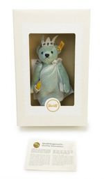 Steiff Great Escapes New York Teddy 026874 Retired Mohair In Giftbox - VGC