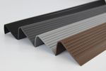 Stair Nosing Rubber Bullnose 118cm Non-Slip 70x40mm Step Edge Trim Strip RGPD
