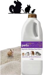 Sepiolita Chinchilla Degu Hamster Small Animal Bathing Sand Dust 250g / 1.5kg