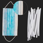 10x Nose Bridge Strip Bendable for DIY Face Mask Craft Single Wire Strip 3MM