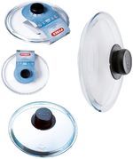 Pyrex Glass Lids For Frying Pan, Saucepan, Casserole, Wok, Cooking Glassware