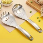 Multifunctional Egg Yolk Separator Spoon Vegetable Grater  Cooking Preparation