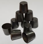 10 mixed STANDARD BRASS WALKING STICK FERRULES 12mm - 19.5mm for Stick Making