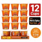 12 pack Ko-Lee Go Noodles Thai Hot & Spicy / Roast Chicke Flavour