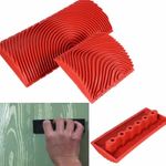 Wood Graining Tool Set Wood Grain Roller Painting Tool With Handle Wall Art