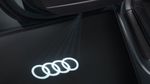 Audi Beam LED  Puddle lights 4G0052133G  X2 Rings Logo Genuine   Audi 