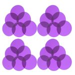 Pet Purple Colored Light Diffuser Film Gel Sheets for Home Use