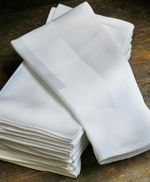 Egyptian 100% Cotton Damask NAPKINS Wedding Dinner Fine Table Linen Cloth  