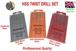 PROFESSIONAL - HSS Twist Micro Drill Bit Normal, Numbered or with 2.35mm Shank