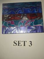 Good quality acrylic pen blanks, variety of colours, PLEASE ORDER BY SET NUMBER.