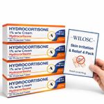 4 x Hydrocortison Cream 1% w/w Bite and Sting - Packaging May Vary
