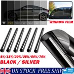 3M Car Window Tint Auto Tinting Film Limo Black Dark Medium Light Ultra Light UK