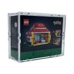 Acrylic Display Case fits LEGO 40911 Mini Pokemon Center Special Set hardcover p