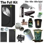 Complete 600w Digital Light Grow Tent Kit Set Up + ALL SIZES indoors hydroponics