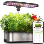 LETPOT LPH-SE Hydroponics Growing System, 12 Pods Smart Herb Garden Kit Indoor, 
