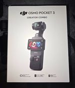 DJI Osmo Pocket 3 Creator Combo Handheld Gimbal Camera 2.0in UHD Black