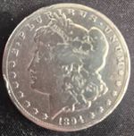 1894-S Morgan Silver Dollar