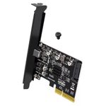 PCIE to Type-C USB 3.2 Gen 2X2 20Gbps ASM3242 Expansion Card Replacement