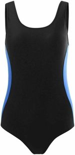 ladies or older girls leotard dancewear gymnastics Ballet, Black Blue size 8-10