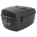 BRAND NEW M-WAVE AMSTERDAM BICYCLE RIGID LOCKABLE TOP BOX ( Rack Fitting )