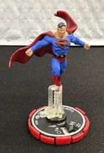 Heroclix Wizkids Superman On Tall Platform Red 95