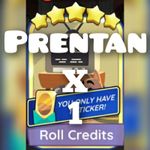 1x Roll Credits⭐ ⭐ ⭐ ⭐ ⭐ Set 19 :- Mono_Poly_Go Golden Blitz Stickers