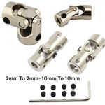 Metal Universal Flexible Shaft Coupling Motor Joint Connector RC Boat DIY Model