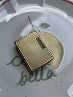 S.T. Dupont Paris Gold Tone Lighter Made in France Vintage Used