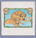 Rhodesian Ridgeback Dish Towel