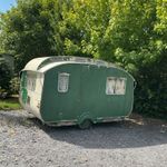 a vintage Sterling caravan