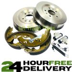 REAR BRAKE DRUMS, SHOES, CYLINDERS & SPRINGS FITS FREELANDER 1  (01-06) TD4