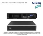 Vertiv Liebert External Battery for Liebert GXT5 UPS