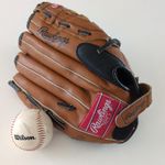 RAWLINGS PLAYERS SERIES PL125 12.5" Baseball / Softball Glove + Wilson Baseball