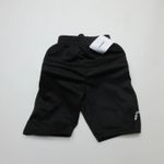Reusch Junior GK Training Shorts Size XL Black Silver Padded Goalkeeper Football