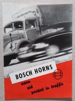 Bosch Horns Brochure 1955 - Supertone Two-Tone Fanfare