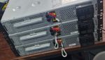 APC SMT1500RMI2U Smart-UPS 1500VA LCD - New batteries, missing front cover.