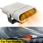 Portable Electric 1x Heater 12V 1200W Heating Fan Defogger Defroster Demister
