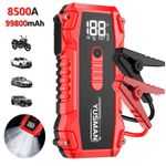8500A Car Jump Starter Auto Battery Booster LED Power Bank Pack USB Fast Charger