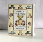 Christening Money Box Royal Worcester Days Of The Week First Edition Excellent