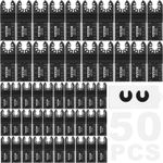 VEVOR Oscillating Tool 50PCS Saw Blades Quick Release for Wood Plastic Aluminum