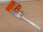BAHCO CS400 16" CARPENTERS COMBINATION SQUARE CAST STOCK