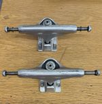 Independent Forged Titanium Trucks 139 Pair, conical hard bushings 