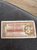British Armed Forces - 3d Note - Three Pence Special Voucher - 2nd Series