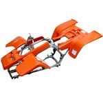 Fender Set - Front & Rear (Orange) for Yamaha Banshee