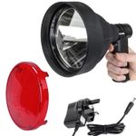 GunTuff Rechargeable 140mm LED Hunting Lamp Shooting Light Spot Light + Filter