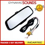InCarTec M-RVM500 5 Inch Rear View Clip Over Mirror Monitor