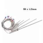 K Type 30-200mm Probe Thermocouple Temperature Controller Stainless Steel Sensor