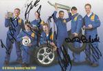 WOLVERHAMPTON WOLVES SPEEDWAY SIGNED 8x6 1999 TEAM PHOTO+COA *PEDERSEN*KARLSSON*
