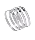 Worm Driven Jubilee Clip Hose Ducting clamps Ventilation Hydroponics 4" to 6"